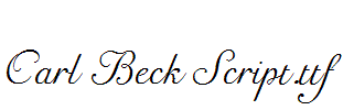 Carl Beck Script.ttf